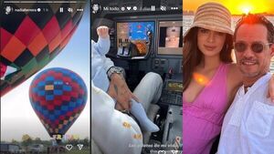 Marc Anthony y Nadia Ferreira habrían bautizado a su bebé en México