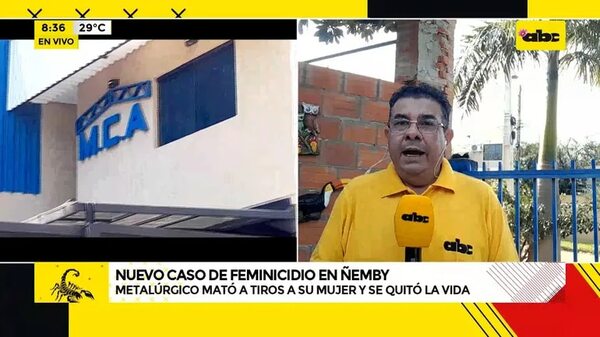Video: Mató a su pareja y luego se quitó la vida - ABC Noticias - ABC Color