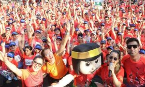 Corrida Tupi aramboty en honor a su 27° aniversario