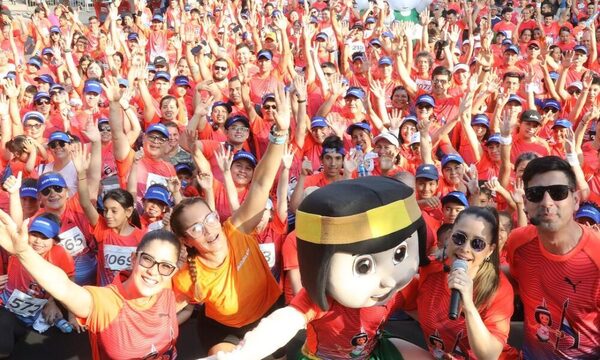 Corrida Tupi aramboty en honor a su 27° aniversario