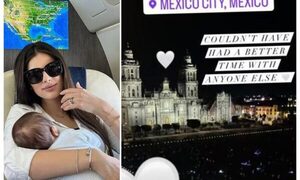 Bebé de Nadia Ferreira y Marc Anthony se bautizó en México