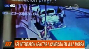 Así intentaron asaltar a cambista en Villa Morra | Telefuturo