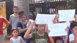 Vecinos de San Antonio se manifiestan por falta de agua desde hace días