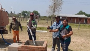 Indígenas del Chaco reciben ansiada provisión de agua