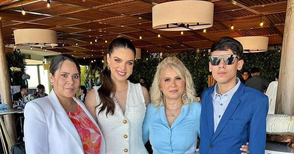La Nación / ¡Nadia Ferreira y Marc Anthony ya bautizaron a su bebé!