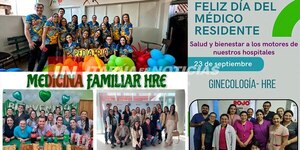RINDIERON HOMENAJES A MÉDICOS RESIDENTES EN EL HOSPITAL REGIONAL DE ENCARNACIÓN - Itapúa Noticias