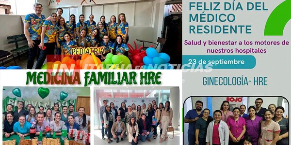RINDIERON HOMENAJES A MÉDICOS RESIDENTES EN EL HOSPITAL REGIONAL DE ENCARNACIÓN - Itapúa Noticias