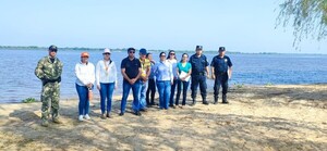 Las playas de la Defensa Costera de Pilar no se encuentran habilitadas