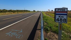 Culminaron las obras de rehabilitación y mantenimiento de las rutas PY05 y PY08