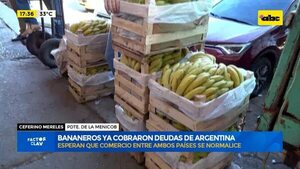 Video: bananeros cobraron parte de la deuda de Argentina  - Factor Clave - ABC Color