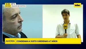 Video: condenan a Justo Cárdenas a 7 años de cárcel  - ABC Noticias - ABC Color