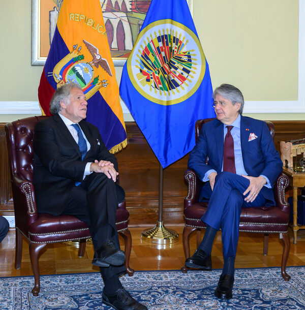 Almagro asegura que Lasso "recibió un país en democracia y deja un país en democracia" - MarketData