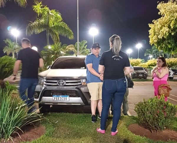 Prófugo de la justicia brasileña fue detenido en el estacionamiento de un shopping