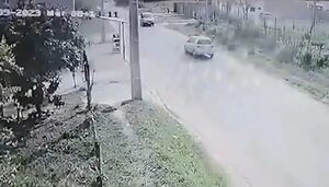 Video: denuncian a conductor por causar accidente y este alega haber estado enfermo - Policiales - ABC Color