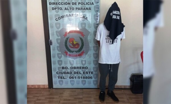 Hurtó en dinero y cobre de un colegio y fue capturado