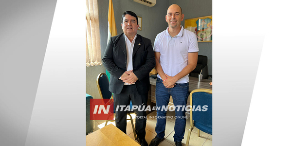 El INTENDENTE DE CAMBYRETÁ SE REUNIÓ CON EL DIRECTOR DEL CERESO - Itapúa Noticias