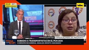 Video: subsidio a transportistas en el PGN 2024 - Mesa de Periodistas - ABC Color