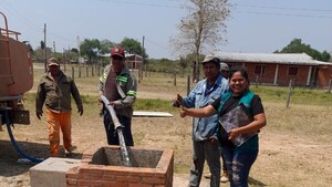 Presión mediática obró el milagro de provisión de agua potable en Casado