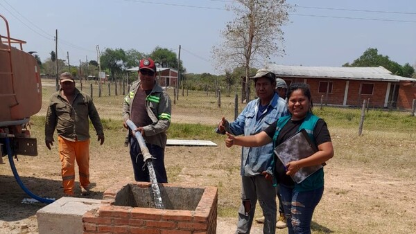 Presión mediática obró el milagro de provisión de agua potable en Casado