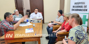 DIRECTORES DEL HOSPITAL REGIONAL DE ENCARNACIÓN SE REUNIERON CON PACIENTES ONCOLÓGICOS - Itapúa Noticias