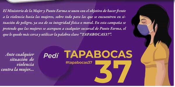 Tapabocas37 es la nueva clave para solicitar ayuda
