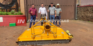 MUNICIPALIDAD DE NVA. ALBORADA RECIBIÓ NUEVOS EQUIPAMIENTOS PARA MANTENIMIENTO DE ÁREAS VERDES - Itapúa Noticias