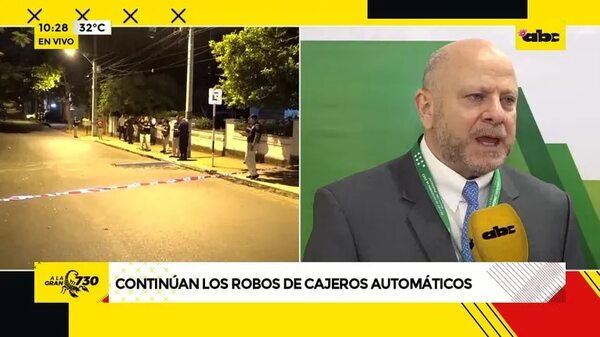 Video: Continúan los robos de cajeros automáticos - ABC Noticias - ABC Color