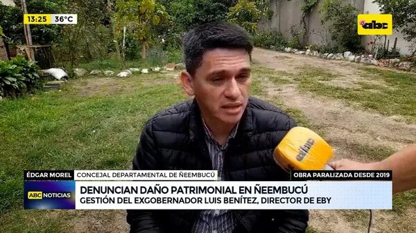 Video: denuncian daño patrimonial en Ñeembucú - ABC Noticias - ABC Color