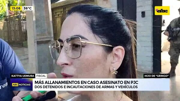Asesinato del hijo de “Gringo”: allanamientos en simultáneo en PJC - ABC Noticias - ABC Color