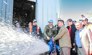 Sin agua en el Chaco: Costoso acueducto inaugurado por Mario Abdo no funciona