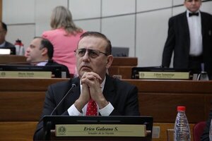 Otorgan arresto domiciliario a Erico Galeano
