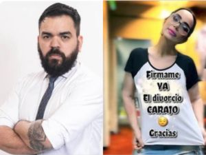 Confundieron al ex de Clara Franco con un periodista y se armó la joda