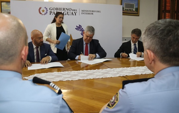 Ministerio del Interior suscribe convenio interinstitucional con CIVIPOL de Francia