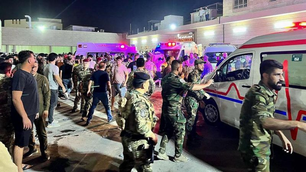 Tragedia en Irak: al menos 100 muertos por un incendio durante una boda - Megacadena