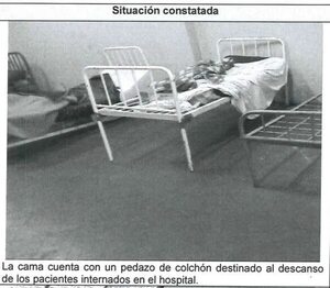 Hospital Psiquiátrico: insalubridad extrema, pagos sin respaldo, mala alimentación y superpoblación - Nacionales - ABC Color