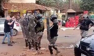(VIDEO)Hasta la GEO tuvo que intervenir en fiesta patronal de Areguá