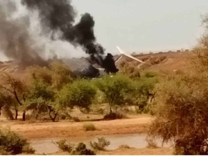 Mali: Avión carguero no pudo frenar en pista y explotó - La Tribuna