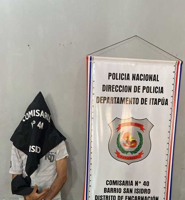 Hombre con antecedentes policiales apuñala a su sobrino en Encarnación