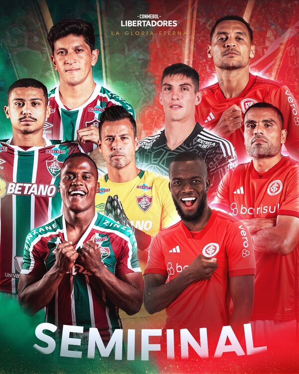 Copa Libertadores de América: Fluminense e Internacional abren la semifinal - La Clave