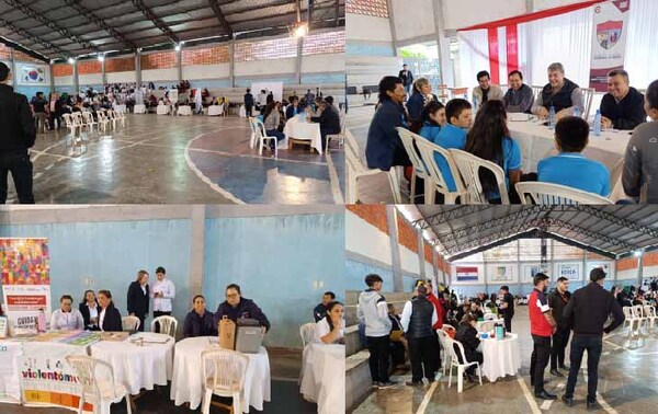 Día de Gobierno en Colegio Nacional de E.M.D. San Roque González de Santacruz de Coronel Oviedo – Prensa 5