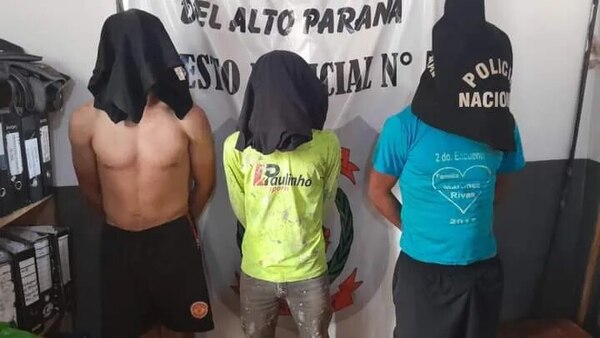 Cinco detenidos y varias evidencias incautadas tras violento asalto - ABC en el Este - ABC Color