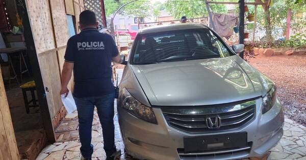 La Nación / Policía recuperó vehículo robado en atraco a familia de japoneses de Yguazú