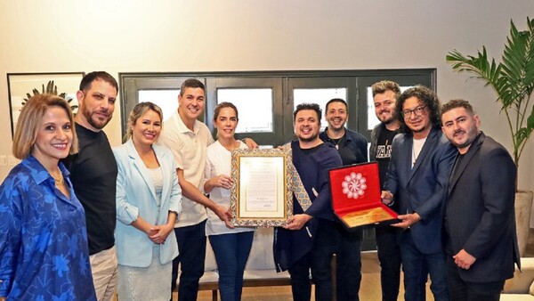 Integrantes de Tierra Adentro fueron nombrados "Embajadores Turísticos del Paraguay"