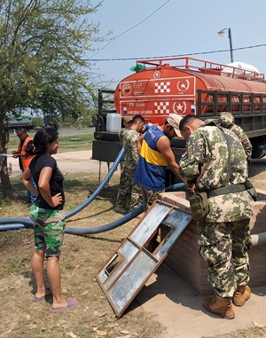 Destacan llegada de contingente humanitario en el Chaco