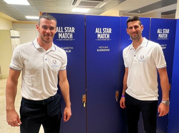 Versus / Novak Djokovic y Gareth Bale también brillan en el Golf