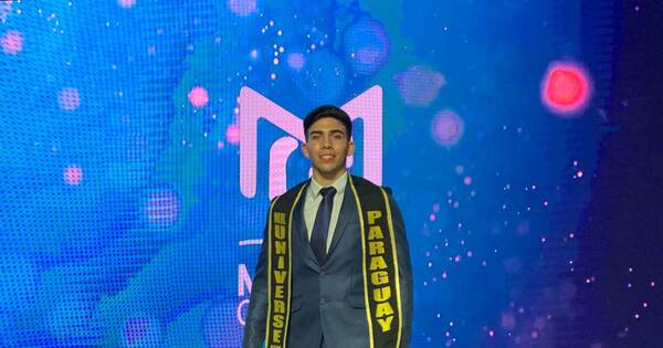 La Nación / Matías Britos será Paraguay en el concurso Mister Teen Universe International