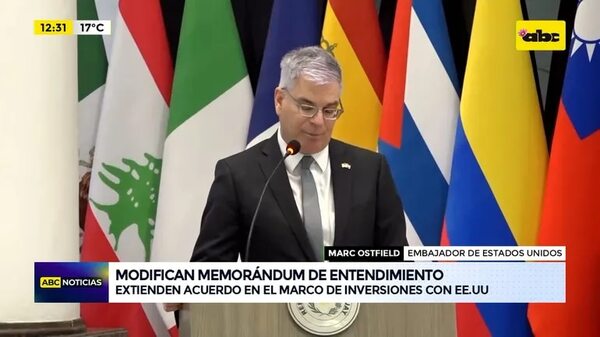 Video: Modifican memorándum de entendimiento - ABC Noticias - ABC Color