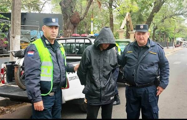 Atraparon a “Cuello” por hurto de moto •
