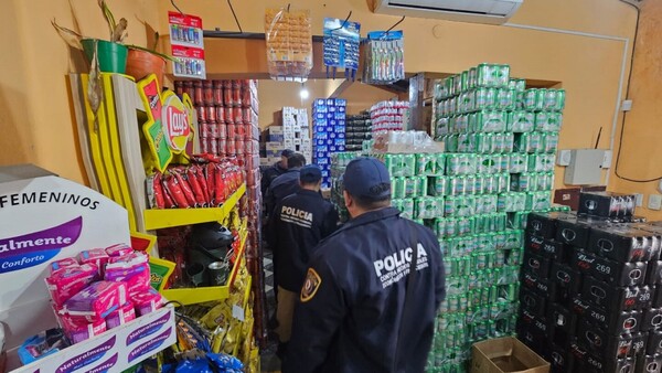 Incautan mercaderías de presunto contrabando por valor de G. 300 millones