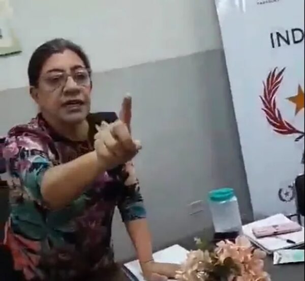 Video: representantes indígenas increpan a Marlene Ocampos en el Indi - Política - ABC Color